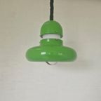Vintage Space Age Rise And Fall Lamp Appel Groen thumbnail 4