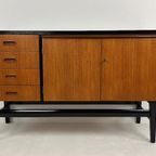 Scandinavisch Vintage Teak Fineren Dressoir Kauto thumbnail 15