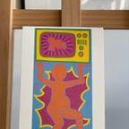 Keith Haring, Untitled, 1984, Vintage 1984-86, Set Of 7 Offset Lithograph Postcards thumbnail 18