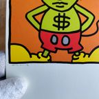 Keith Haring, Untitled, 1984, Vintage 1984-86, Set Of 7 Offset Lithograph Postcards thumbnail 3