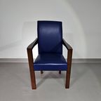 4 X Hugues Chevalier Conference Ying Bridge Chair / Leather thumbnail 9