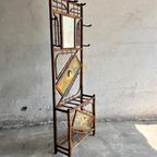 Japanese Bamboo And Cast Iron Wardrobe By Perret Vibert, Circa 1900 thumbnail 2