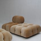 Camaleonda Sofa In Velvet By Mario Bellini For B&B Italia, Set Of 5 thumbnail 2