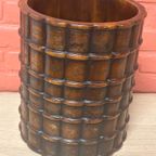 Decoratieve Massief Houten Papiermand In Boekvorm thumbnail 10