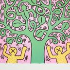 Offset Litho Naar Keith Haring Tree Of Life 22/150 Pop Art thumbnail 8
