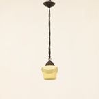 Antieke Art-deco Hanglamp thumbnail 3