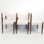 3 Vintage Bovenkamp? Stoelen Teddy Palissander Eetkamerstoel thumbnail 7