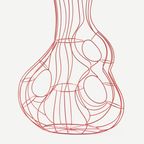 Polspotten | Three Ears Frame Vaas - M thumbnail 2