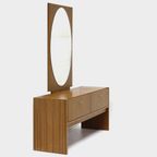 Vintage Mid Century Kaptafel Met Spiegel, Jaren 70 thumbnail 4