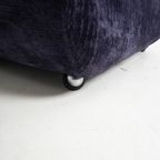 Vintage Fauteuil "Cloud" In Ribfluweel thumbnail 7