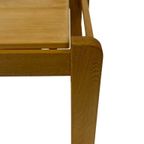 Vintage Minimalistische Eikenhouten Salontafel 80's Design thumbnail 21