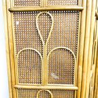 Vintage Rotan Kamerscherm Roomdivider Room Divider Rieten thumbnail 5