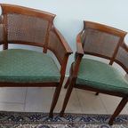 Set Van 2 Schuitema Jugendstil Armleuning Stoelen thumbnail 3