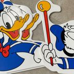 Set Van 8 Vintage Walt Disney Donald Duck Kinder Kleerhangers thumbnail 7