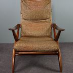 Vintage Topform Fauteuil/ Lounge Chair, Hoge Rug thumbnail 3