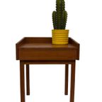 Vintage Teakhouten Bijzettafel Nachtkastje 60's Teak thumbnail 24