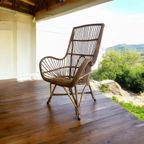 Vintage Rieten Stoel / Eenzit / Fauteuil thumbnail 2