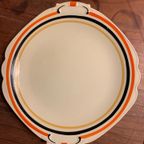 Prachtige Vintage Barker Bros Ltd Tudor Ware Rond Bord! | Kerst thumbnail 5