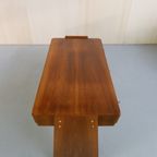Walnut Desk With Drawers, 1960S thumbnail 12
