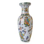 Chinese Vloervaas Xl Bloemen Vintage 1960’s thumbnail 4