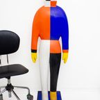 Kazimir Malevich “Sportsmen” Kunstbeeld Van Papier-Maché Guggenheim Museum 1996 thumbnail 11