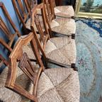 Set Van 8 Stoelen Uit De Periode Van Het Directoire De France (1789-1805). thumbnail 4