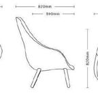 HAY About A Lounge Chair High /soft Aal92 Fauteuil,onderstel Hout thumbnail 4