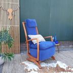 Design Schommelstoel | Jaren 80 90 | Art Deco Stijl Fauteuil thumbnail 3