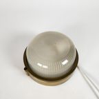 Scheepslamp - Bullseye Lamp - Messing - Glas - Wandlamp - Massief - 80"S thumbnail 7