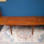 Vintage Verlengbare Eettafel, Deens Design Uit De Jaren 60 thumbnail 12