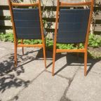 Twee Zeer Fraaie Vintage Eetkamer Stoelen thumbnail 10