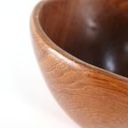 Vintage Teak Houten Schaal thumbnail 10