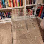Vintage Plexiglas Nesting Tables - Jaren 70/80 thumbnail 4