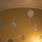 Vintage Jaren 50 Schaal Lamp Glas 48 Cm Diameter thumbnail 2