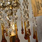 Teardrop Tafellampen Gefumeerd Rook Murano Hollywood thumbnail 2