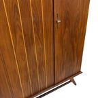 Vintage Kledingkast Wandrobe Jaren 60 Teak Design Kast thumbnail 20