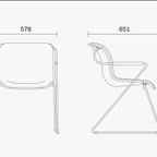 Penelope Stoel, Design Charles Pollock Voor Castelli thumbnail 17