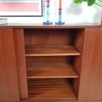 Vintage Deens Highboard Teak | Dressoir Danish Design thumbnail 6