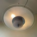 Schijflamp Hanglamp Lamp Jaren 60 Frans thumbnail 7