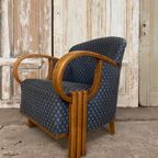 Art Deco Fauteuil , Jaren ‘20/‘30. Antiek. Exclusief. thumbnail 5