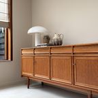 Vintage Houten Dressoir / Sideboard Met Deuren En Lades thumbnail 7