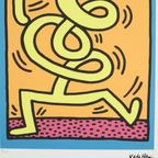 Offset Litho Naar Keith Haring Swing 19/150 Pop Art Kunstdruk thumbnail 10