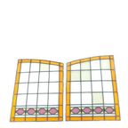 Glas In Lood – Stained Glass - Prijs Per 2 Stuks (tc34) thumbnail 2