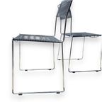 Paar Jodi Spaghetti Stapelbare Stoelen, Sintesi, Italië, 80s thumbnail 10