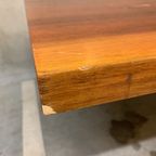 Eettafel "pali" Met Verlengstuk Van Louis Van Teeffelen Voor Wébé 1960. thumbnail 9