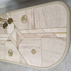 Unieke Fedam Travertin Salontafel Uit De Jaren 70 thumbnail 4