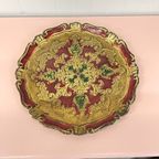 Florentijns Dienblad Italy Vintage Serveerblad thumbnail 3