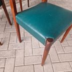 Set 4 Vintage Stoelen Deense Stoelen Jaren 60 thumbnail 11