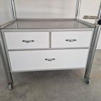 Vintage Bauhaus Stijl Tandarts Trolley thumbnail 4