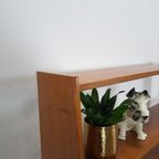 Teak Fineer Kast Uit Zweden Met Klep En Lades thumbnail 9